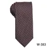Café marrom gravata masculina moda luxo negócios gravata para camisas terno festa de casamento vintage paisley xadrez pescoço gravatas 240122