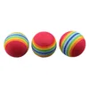 100st Golf Swing Training AIDS Inomhusövning svamp skum Rainbow Balls 240129