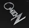 Keychains Alloy Car Styling Keychai Z Style Key Chain Rings för Nissan 280ZX 300ZX 350Z 370Z Tillbehör SMAL224977562