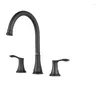 Krany zlewu łazienkowego Uchwyt dorzecza szerokie rzymskie kran wanna z zaworem i szczotkowanymi niklem linią zasilającą, z wyjątkiem