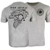 Til Valhalla Shirt American Beard Warrior Tactical Skull T Shirt 100% Cotton Short Sleeve O-Neck T-shirt Casual Mens Top 240202