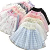 Mélanger 5pcslot bébé filles tutu robe dot paillettes broderie fil net jupe de danse à volants bébés plissés robe de bal jupes enfants Des2866317