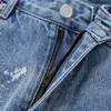 Jeans da uomo Baggy Casual Gamba larga Uomo Hip Hop Lavato Pantaloni vintage Moda Blu Dritto Jean Y2k Abbigliamento 2024