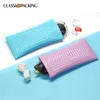 Sunglasses pouch Classic fashion new PU leather pop-up port portable high-grade waterproof glasses bag storage