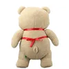 46cm TED filme de pelúcia Teddy Bear 2 brinquedos de boneca em estilos de avental Bichos de pelúcia macios para crianças presente 240131