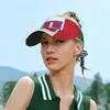 BERETS SOMMER AIR SUN HAT Män Kvinnor Justerbart Visir UV -skydd Topp Tom Sports Flag of Italy Print Sunscreen Cap