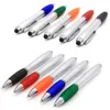 20 PC/Lot Stylus Pen Touch Pen Ball Point Point Okulu Ofis Malzemeleri 2'de 1 Çok Fonksiyonlu Kalem Yenilik Pen Pen Pen 240123