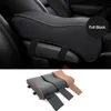 Interiörstillbehör bil Central ARMREST PAD för Ssangyong ordförande Rexton Kyron Rodius Actyon Korando Tivolan