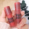 Lip Gloss Impermeabile Opaco Sexy di Lunga Durata Tazza antiaderente Velluto Rosso Nudo Rossetto Liquido Donne Labbra Trucco Cosmetici 10 Colori