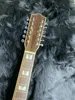 الغيتار الصوتي 41inch 12strings جميع الراتينج الخشب الخشب الأبنوس الدعم لدعم Freeshippings freeshippings