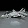 hasegawa 00544飛行機モデル1/72 F-14A Tomcat Atlantic Fleet Squadros Fighter Assembly Model for Military Model Hobby DIY 240124