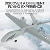 Z51 Predator RC Glider 24G 2CH Hand Throwing Foam Plane With Light Fixed 660MM Wingspan Aircraft Figher Toys For Boys Children 240118