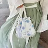 Bolsas de noite rendas elegante bolsa de ombro para mulheres lolita bordado floral vintage bolsas e bolsas pérola bonito pequeno crossbody