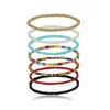 Filo per le donne Lusso creativo Moda gioielli transfrontalieri Bohemian Wind Rice Beads Suit Bracciale Personalità Colore Ornamenti a mano