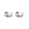 Studörhängen S925 Silver Needle Piercing Earring for Women Girls Wedding Party Jewelry Gift Pendientes EH1385