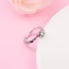 Cluster Rings 2024 Signature Dragon Sparkling Ring Crystals Silver 925 Jewelry For Woman In Make Up Wholesale