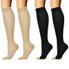 Women Socks Compression Flexible Black S/M/L/XL/XXL Sports Nylon Open Toe Sox For & Men
