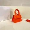 Bolso de diseñador, asa circular moderna y creativa, mini bolso de hombro para mujer, bolso cruzado de cuero multicolor de alta calidad de alta calidad M6918