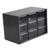 Jewelry Storage Box Mini Debris Cabinets Lattice Portable Amall Drawer Sorting Grid Desktop Office Supplies Color Randomly 1pcs 240125