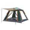 Tents And Shelters Camping 3-4 Person Waterproof Outdoor Family Tent Fully Automatic Ultra Light Rainproof Beach