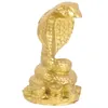 Décorations de jardin Halloween Résine égyptienne Artisanat Ornement Petite décoration Décorer Figurine en forme de serpent Statue Animal