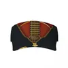 Bérets Summer Air Sun Hat Musique abstraite Guitare vintage et visière à fermeture éclair ouverte Protection UV Sports Tennis Golf Running Casquette de protection solaire