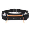 Outdoortassen Running Pouch Riem met flessen Reflecterende strip Waterfleshouder Verstelbare riem Heuptas voor wandelen Klimmen