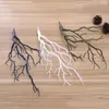 Decorative Flowers 3 Pcs Black Ornaments For Christmas Tree Artificial Branch Dry Fake Branches Decoration