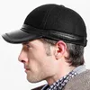 Casquettes de Baseball en laine pour hommes et adultes, chapeau de Protection des oreilles, cadeau de l'année pour jeunes hommes, réglable, B-7235