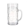 Mugs Unbreakable Plastic Beer Mug Bar Drinking Glasses Shatterproof Water Tumblers Dropship