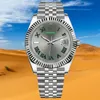 Męskie zegarek Designer Watches Automatyczny ruch Montre 36 41mm 904L Stal nierdzewna szybki szafir Sapphire Luminous Waterproof New Pa Pa