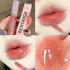 Brillant à lèvres 1 pièce Rose Rose hydratant translucide longue durée lèvres brillantes teinte maquillage gelée tache glaçure rouge à lèvres cosmétiques