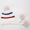 Berets Lenceria De Mujer Warm Ski Hat Knitted Wool Cap European And American Hats Girls Bonnet