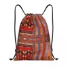 Torby na zakupy Kabile Algerie Biżuteria sukienka sznurka plecak Kobiety mężczyzn sportowy gym worka przenośna Tamazight Bag worka