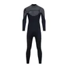 2m Neoprene Wetsuit Varma män och kvinnor Super Elastic Cr Onepiece Lång ärmdykning Dykdräkt Snorkling Surfing Zipper Swimsuit 240131