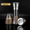 Manual Pepper Grinder With Adjustable CoarseMills Salt And Pepper Grinder For Home Kitchen Household Stainless Steelglass 240118