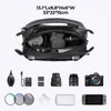 Acessórios de bolsa para câmera K F Concept Leve Sling Bag 10L Fotografia Ombro para Digital Camears/DJI Mavic Drone Bolsa YQ240204