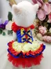 Cão vestuário artesanal roupas vestido pet suprimentos clássico conto de fadas cosplay traje tutu bolha saia vestido de baile festa feriado dia das bruxas