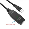 Câble d'extension USB 2.0 mâle à femelle, 5m 10 mètres, ligne de rallonge USB