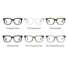 TR90 Blue Light Blocking Mens Square Glasses Radiation Protection Eyeglasse Transparent Fashion Eyewear 240131