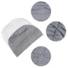 Berets 2pcs Cotton Sleep Sleep Sleign Hat Hat Night Vishing Hair Hair