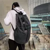 Rucksack Große Kapazität Mann Outdoor Reisetasche Bergsteigen Eimer Rucksack Männlichen Gepäck Leinwand Schulter Taschen Für Männer