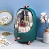 Aufbewahrungsboxen Schmuck Desktop Haut Nagel Schönheit Organizer Lippenstifte Polnisch Container Pflege Fall Box Make-up Kosmetik