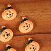 Garden Decorations 10 PCS Fruktharts Halloween Decor Telefonfodral Hantverkstillbehör Tillbehör Pumpkin DIY