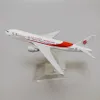 16cm Alloy Metal Air ALGERIE B777 Airlines Airplane Model Boeing 777 Airways Plane Model Diecast Aircraft w Stand Kids Gifts 240119