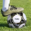 Tamaño 4 Fútbol para niños Adolescentes PVC Máquina Costura Resistente al desgaste Entrenamiento a prueba de explosiones Footy Ball Fútbol impermeable 240127