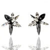 Stud Oorbellen Dvacaman Crystal Star Voor Vrouwen Strass Verfraaid In Heldere Mode Sparkly Sieraden Accessoires 2024