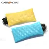 Sunglasses pouch Classic fashion new PU leather pop-up port portable high-grade waterproof glasses bag storage