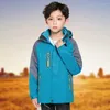 Outdoorjassen Kid Winter Waterdichte jas Kinderen Windjack Softshell Regenfleece Warme jas Wandelen Kamperen Jongen Skiën