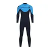 2m Neoprene Wetsuit Varma män och kvinnor Super Elastic Cr Onepiece Lång ärmdykning Dykdräkt Snorkling Surfing Zipper Swimsuit 240131